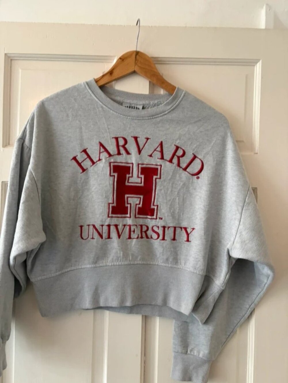 Primark Women Grey Harvard University Sweatshirt - Size XS